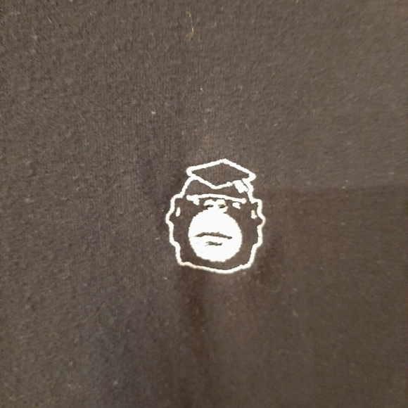 Degen Ape Academy Graphic Tee Shirt Size Large Black Blockchain - Picture 4 of 7